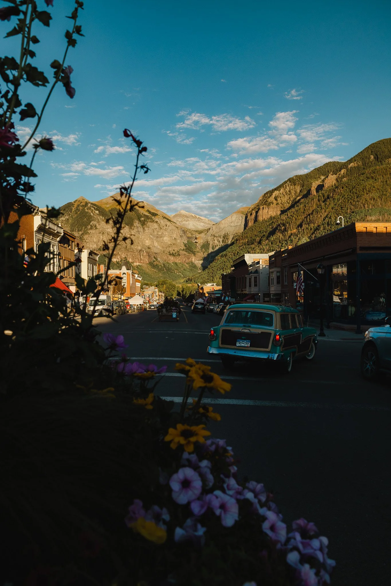 The famous downtown photography spot