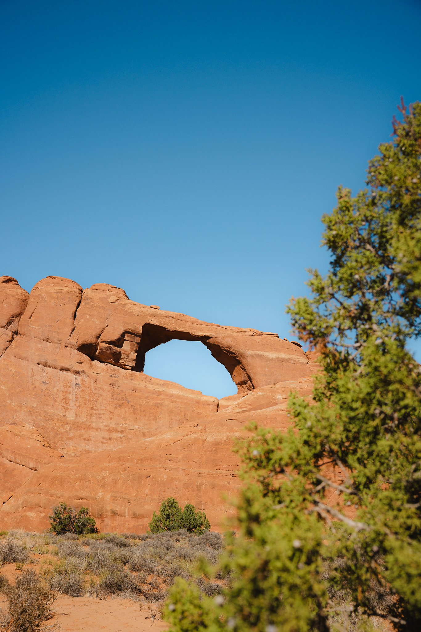 Skyline Arch shot on the Canon R5