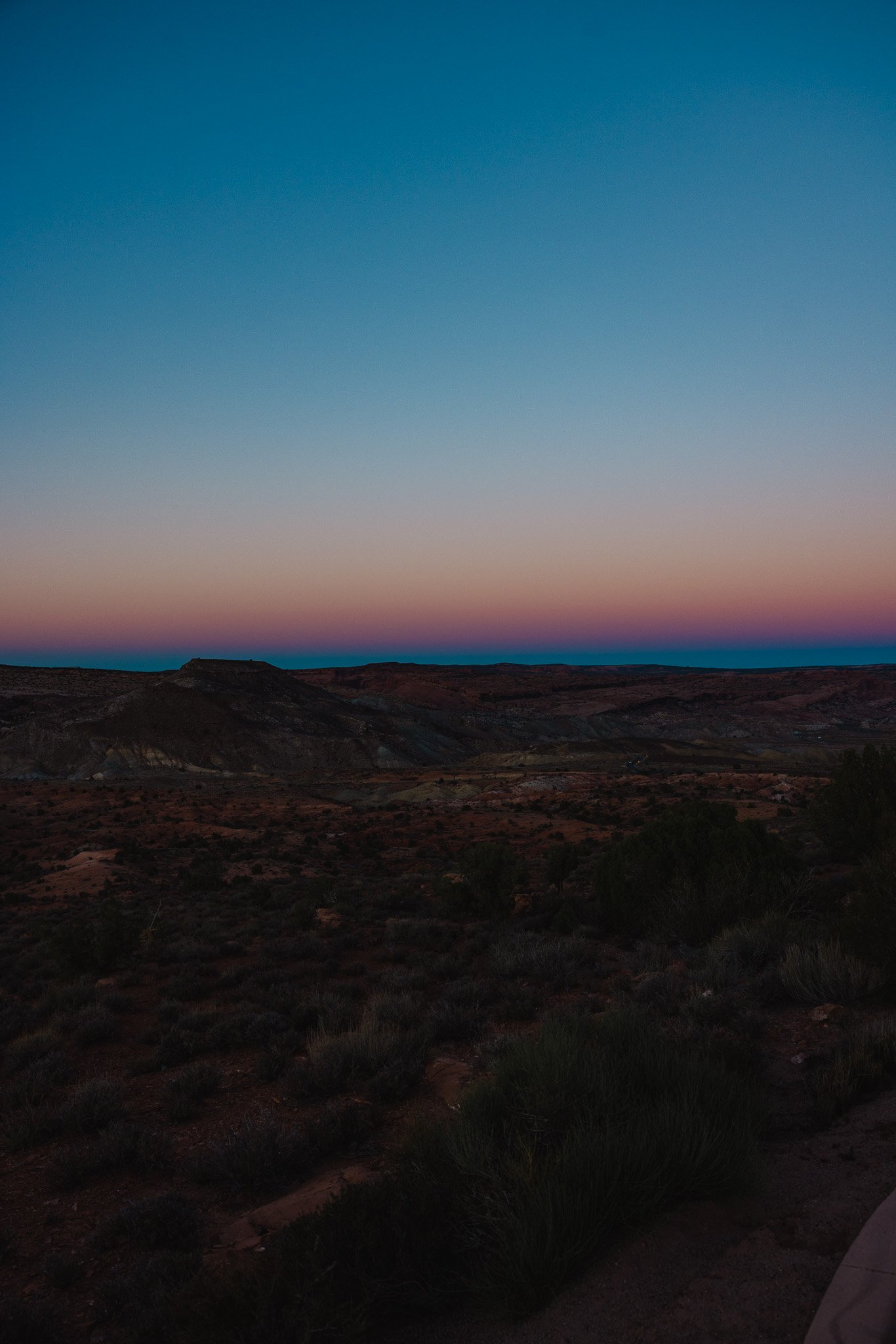 Blue Hour in Arches