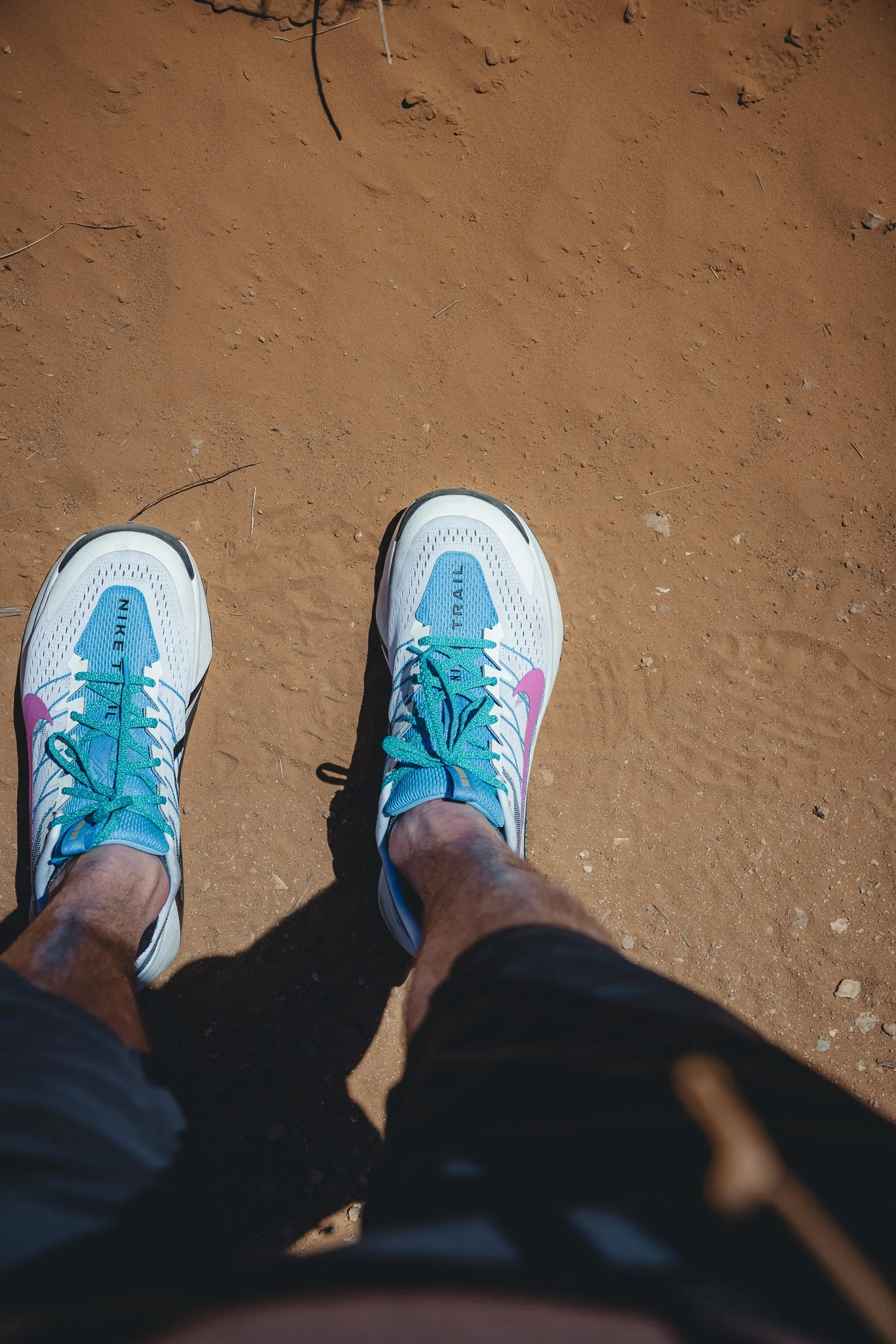 Nike trails shoes working great in the desert