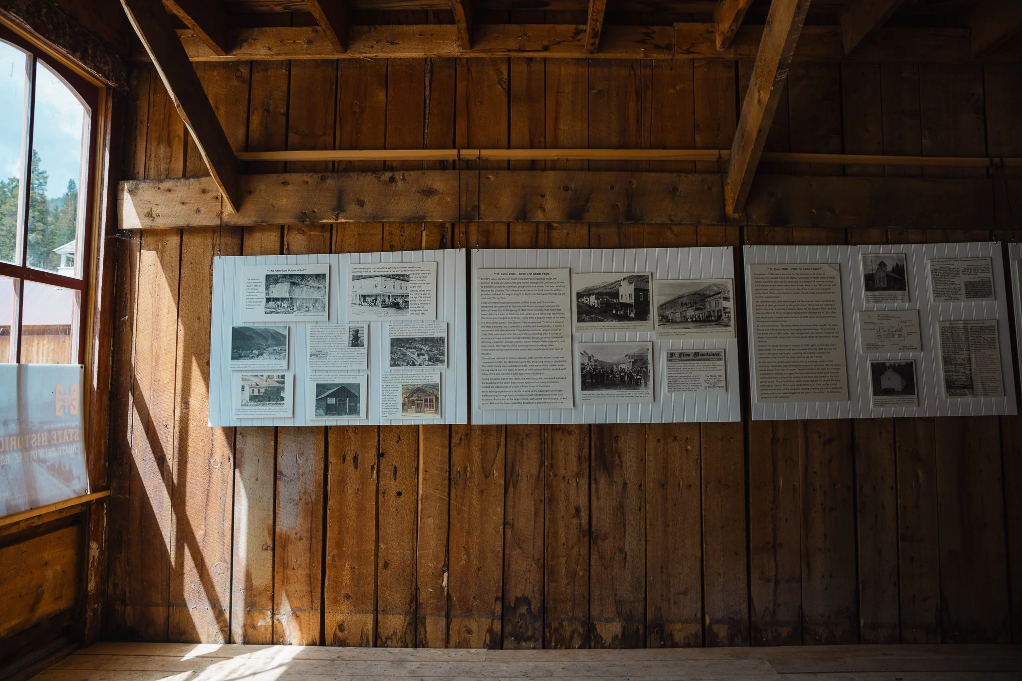 Historical St Elmo Ghost Town