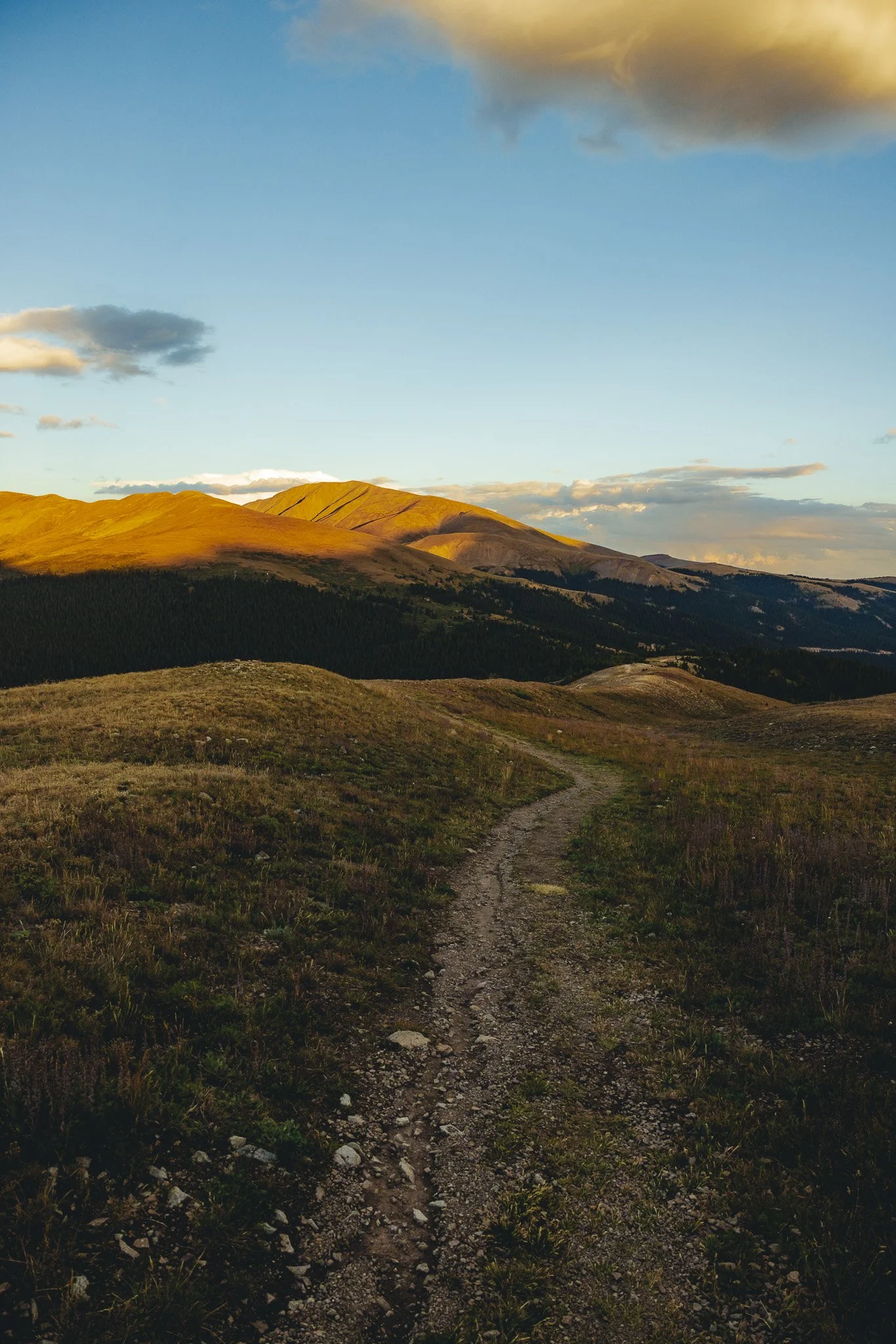 Views of the hike down