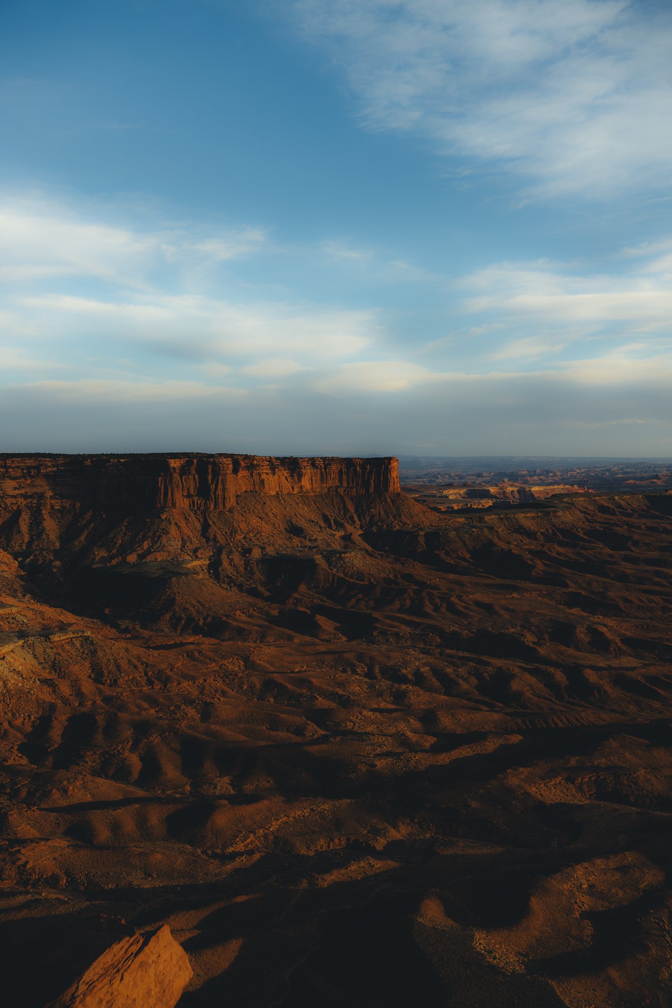 Red Canyon walls