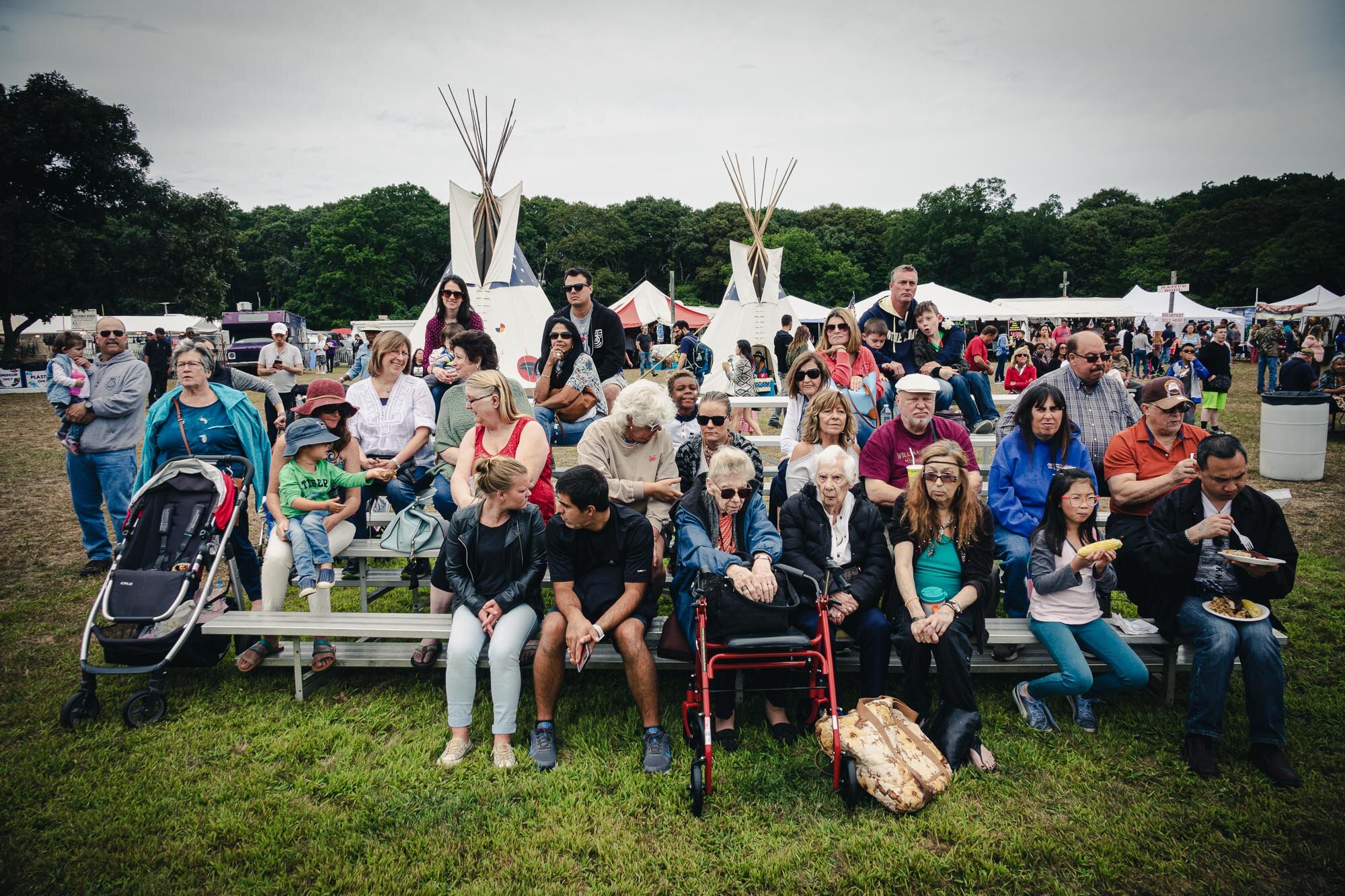  pow wow gathering at Shinnecock Indian Nation reservation off Southampton NY. photos by Stefano Giovannini 