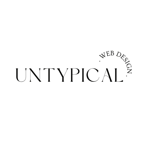 Logo for Untypical Web Design