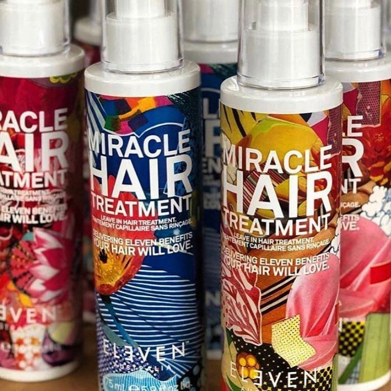 Is it summer yet?! 🌞  @elevenaustralia_uk  Miracle Hair Treatment Limited Edition now in stock.  25ml extra for the same great price of &pound;17! 🤩

This product is my holy grail! 

This unique all-in-one MIRACLE SPRAY HAIR TREATMENT works to:
1. 