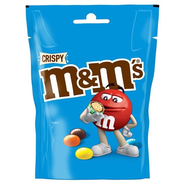 M&M's Crispy Chocolate Pouch Bag 107g — SouthWalesConvenience