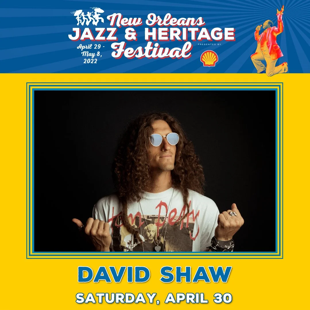 David Shaw's Jazzfest Debut