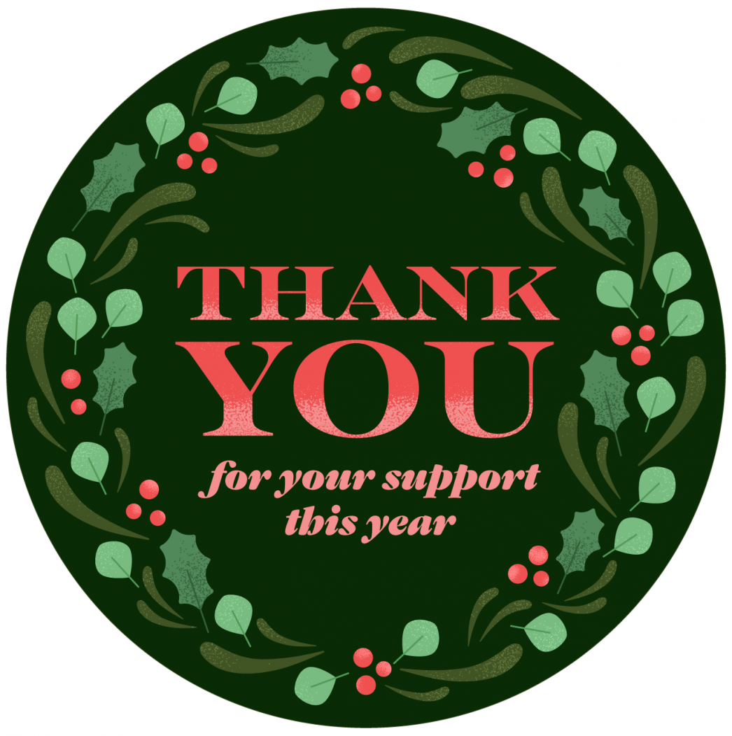 Thank You for All Your Support