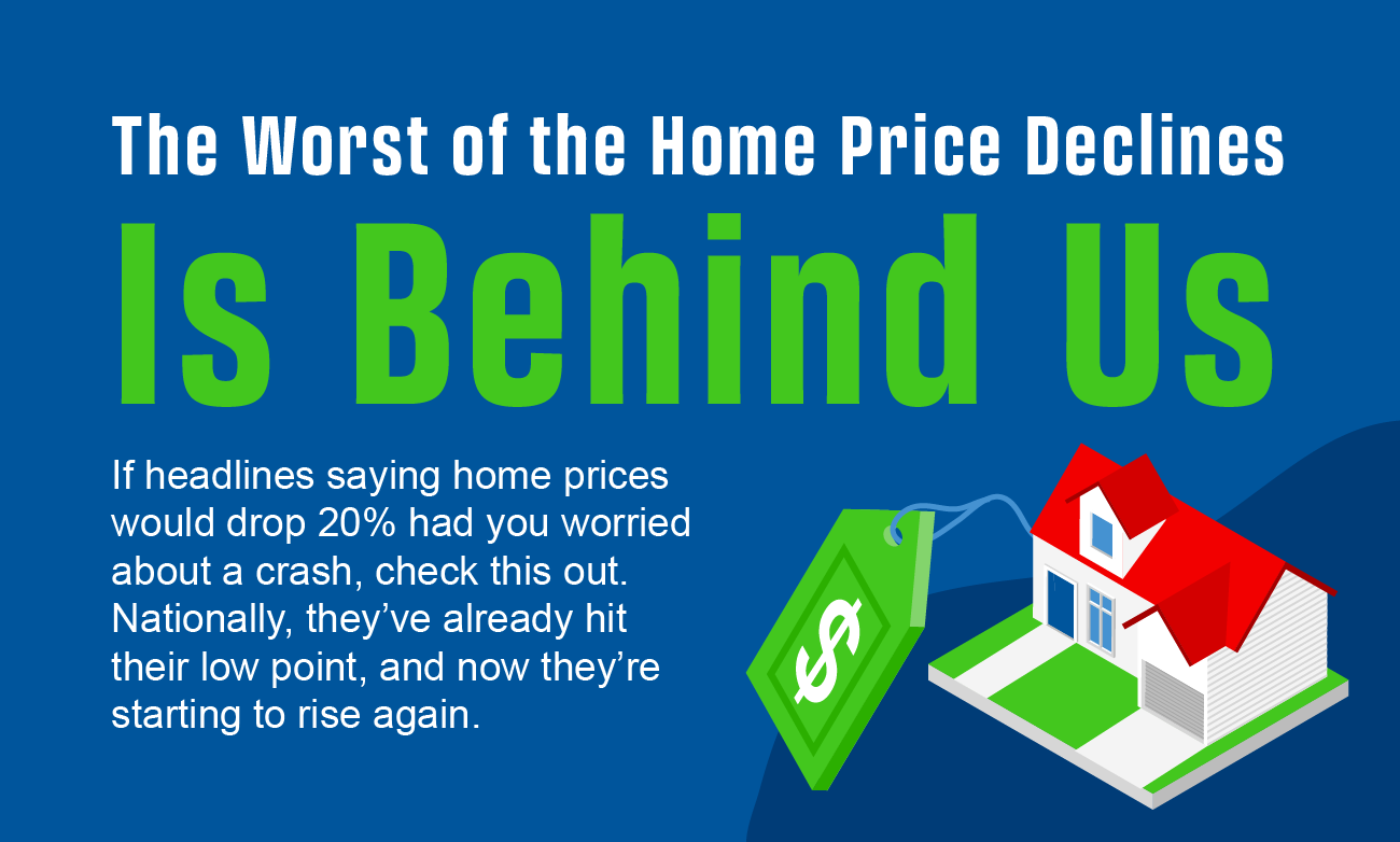The Worst of the Home Price Declines Is Behind Us