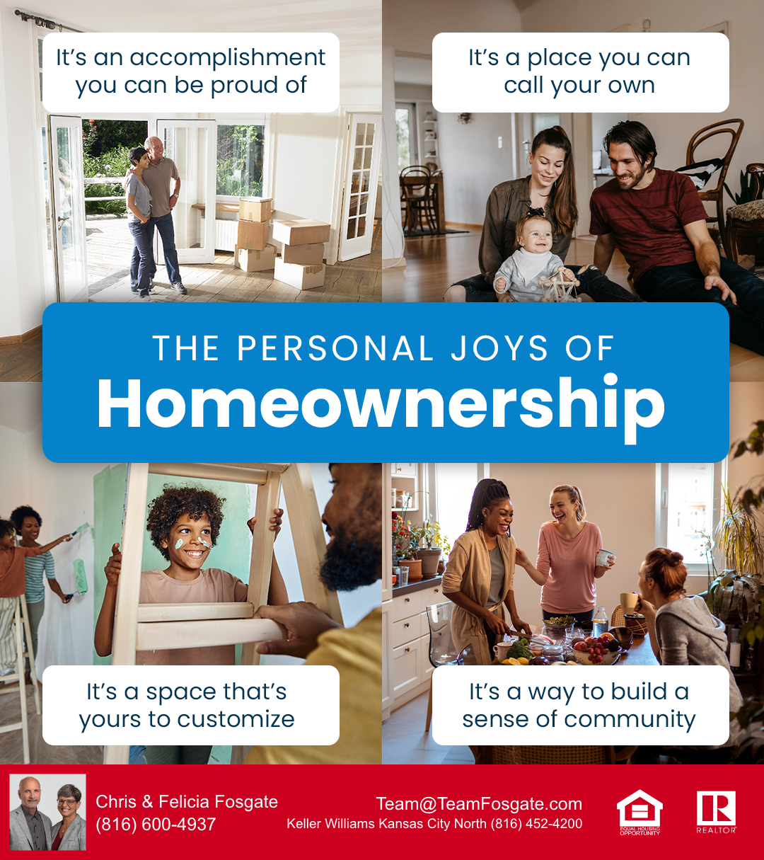 List of Non-Financial Homeownership Benefits