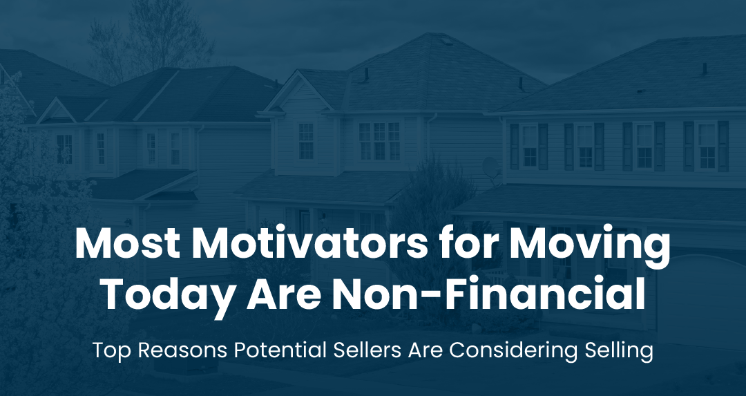 Most Motivators for Moving Today are Non-Financial Graph