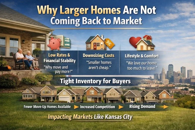 Why Larger Homes Aren’t Turning Over and What That Means for Kansas City
