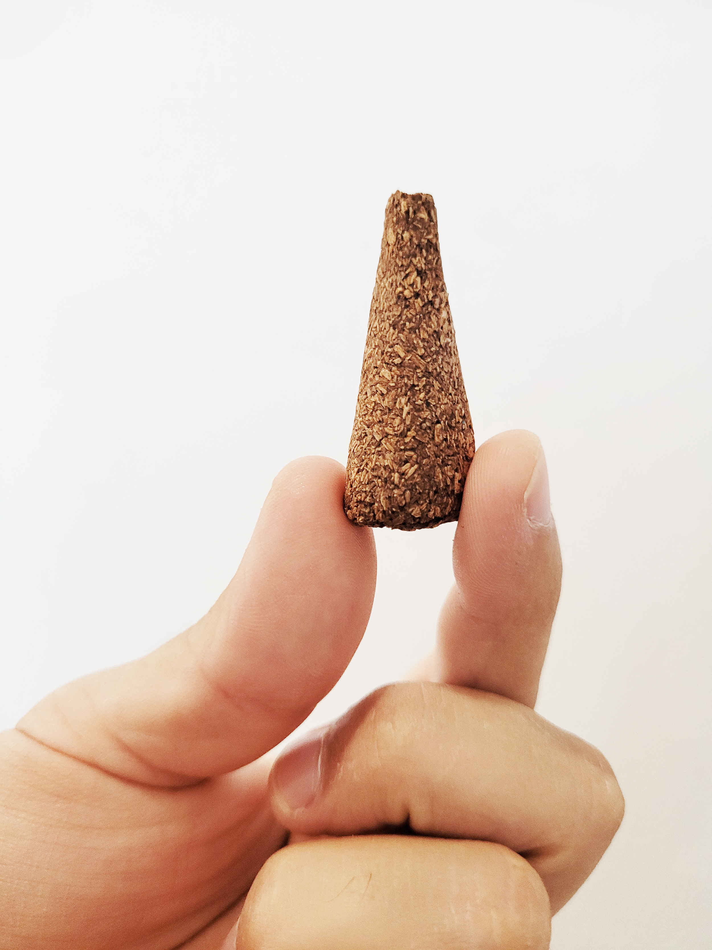 Large Palo Santo Incense Cone in Hand