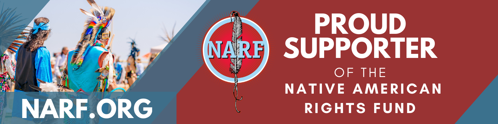 Native American rights fund proud supporter
