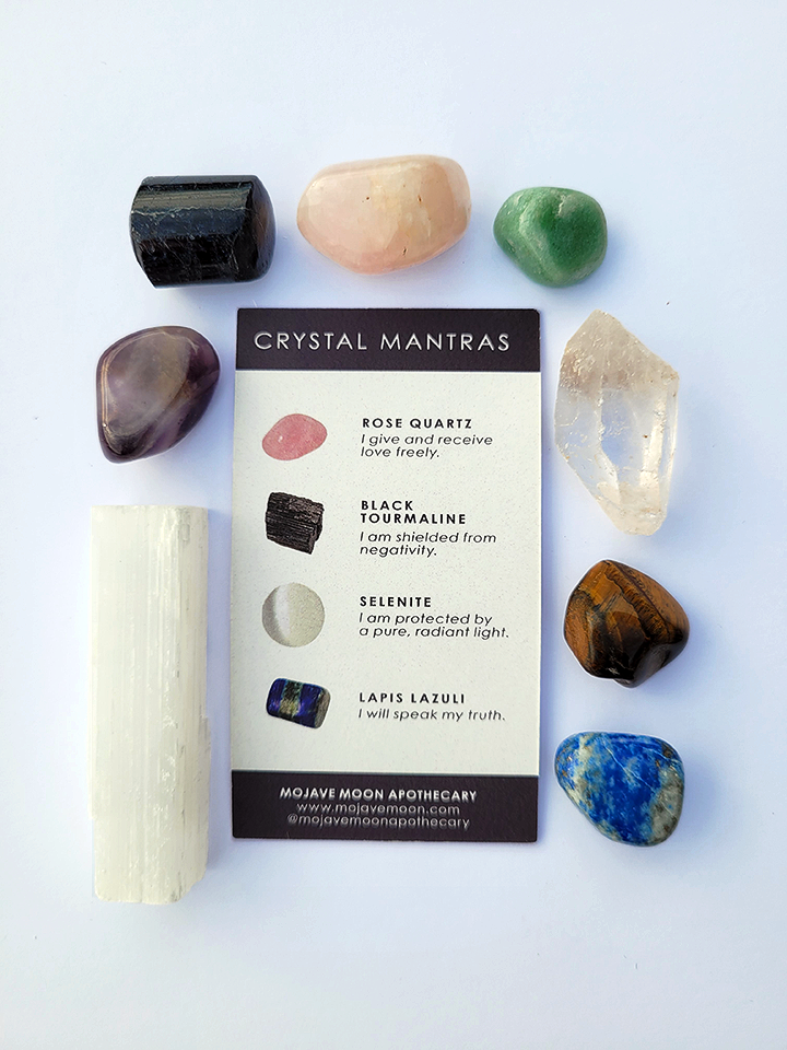 Crystal Starter Set with Mantra Card