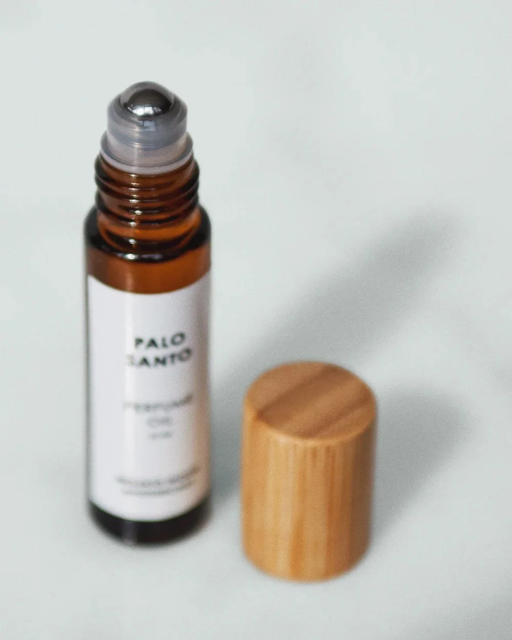 Palo Santo Rollerball Perfume Oil - Cap Off