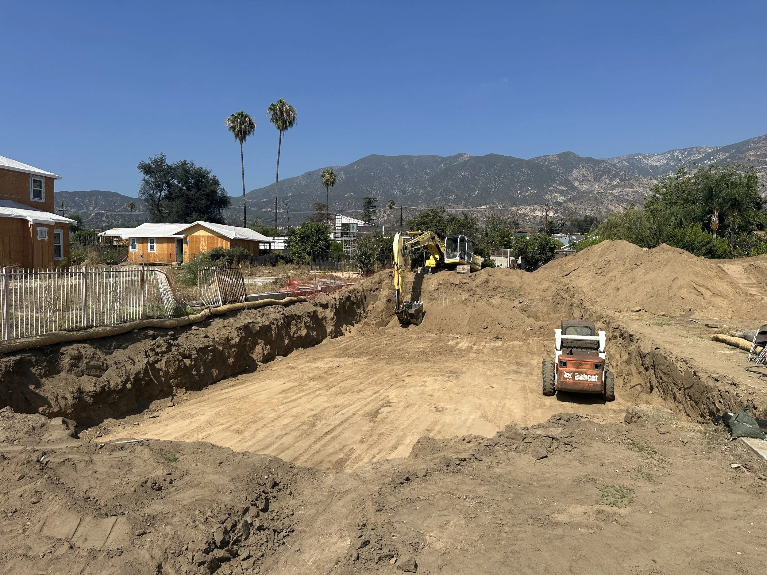 Grading being done