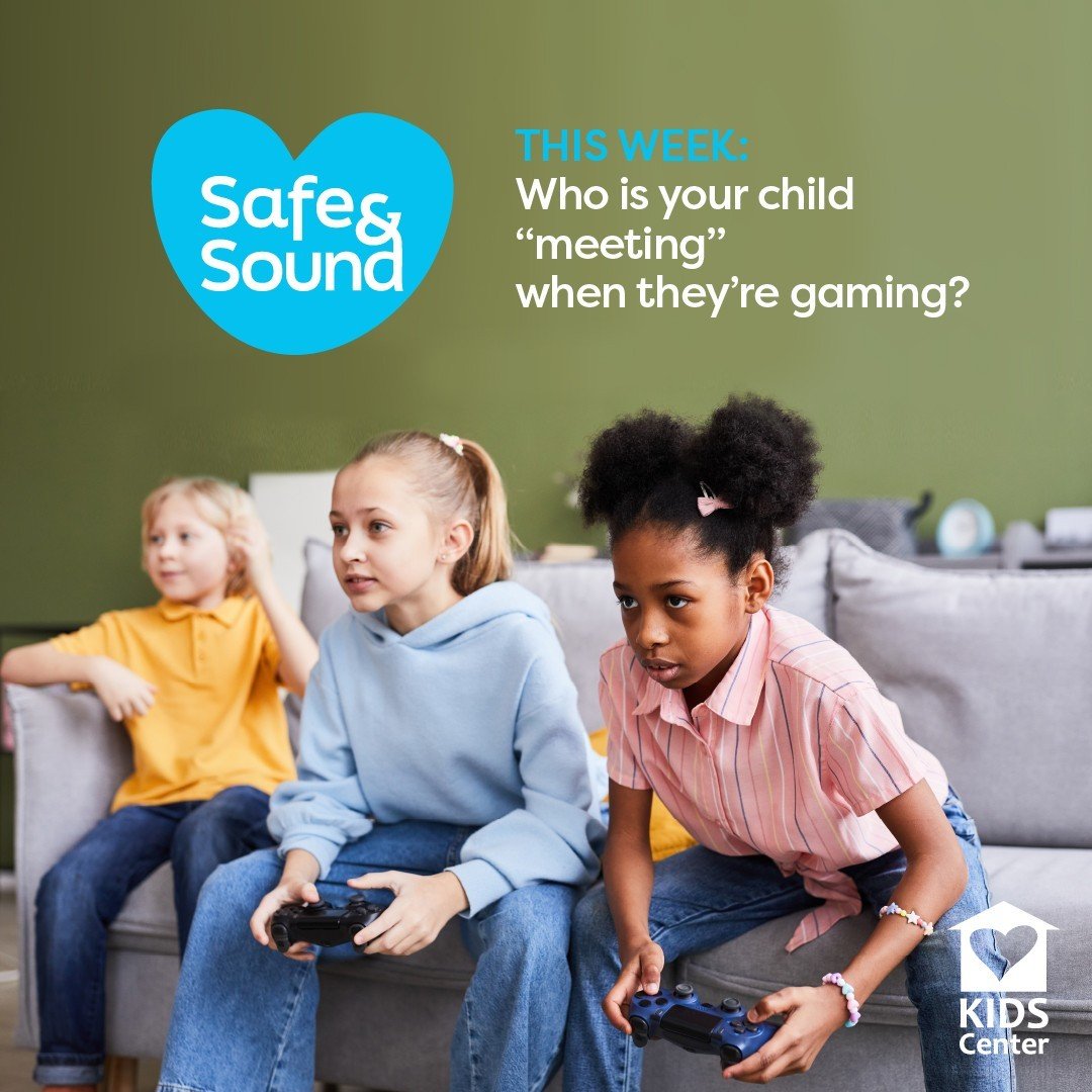 Today's kids do a lot of socializing online...and we're not just talking about social media. Lots of kids connect with friends while gaming online. But who is your child &quot;meeting&quot; when they're gaming? Do they understand the difference betwe