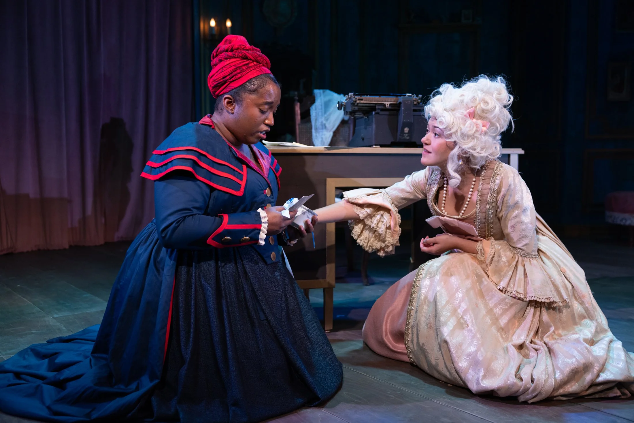 photo by Craig Stokle // Jackie Alexis and Lisa Purrone in The Revolutionists