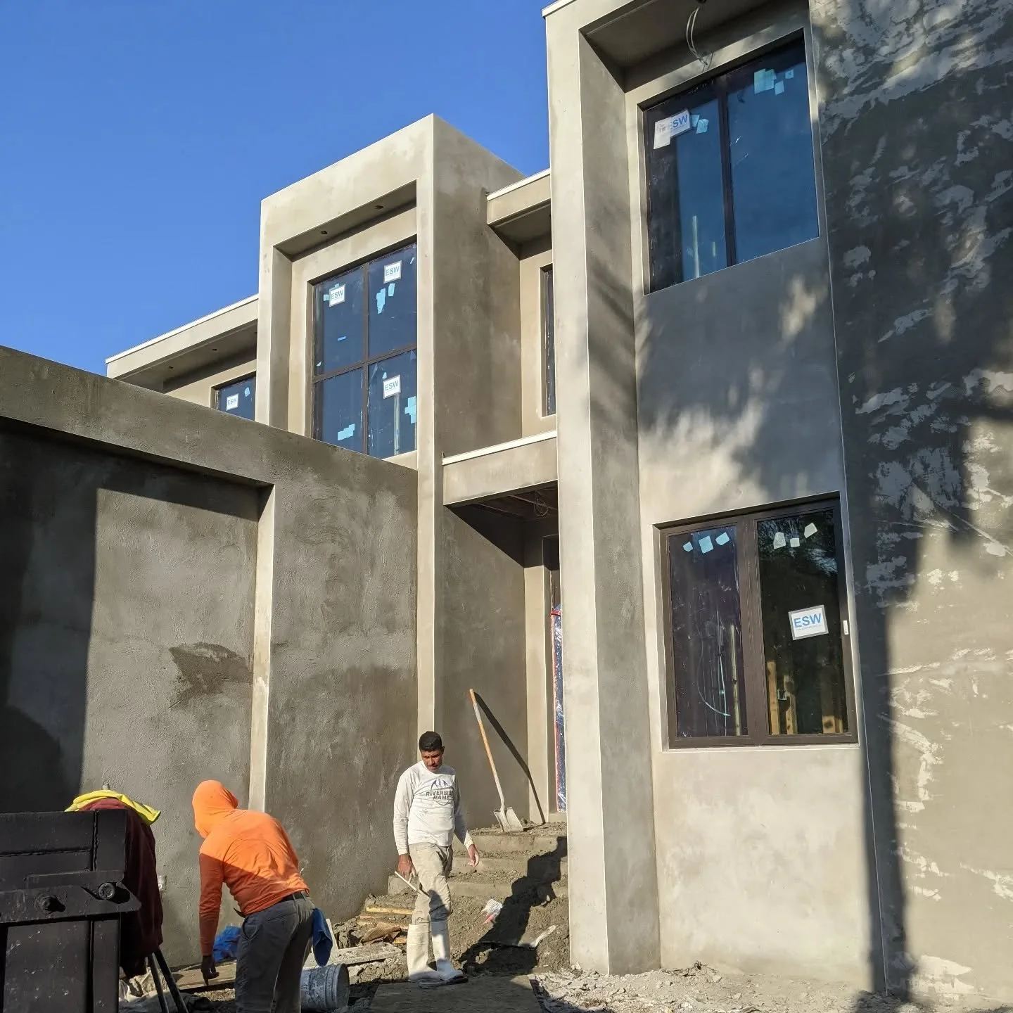 There's beauty in the process
 #Plaster #CustomHomes #developer