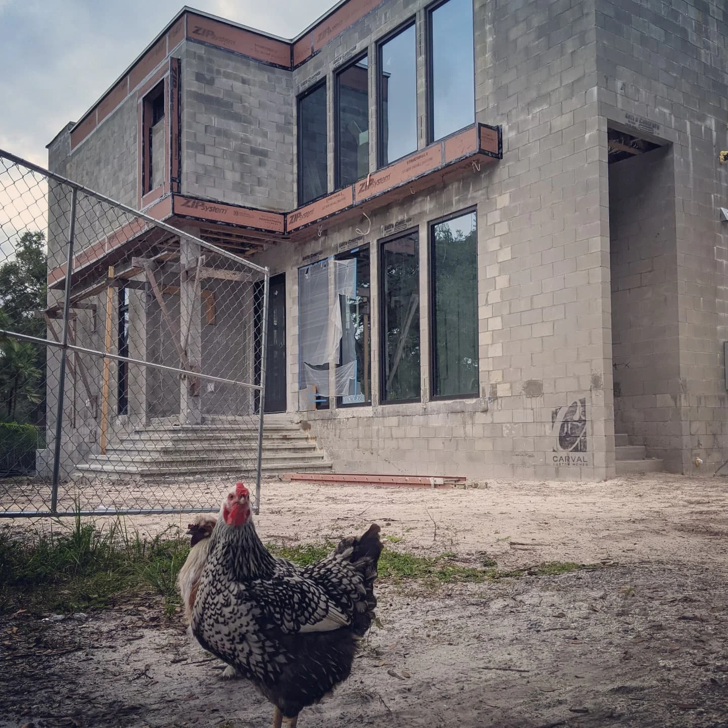 Ready for stucco ☑️