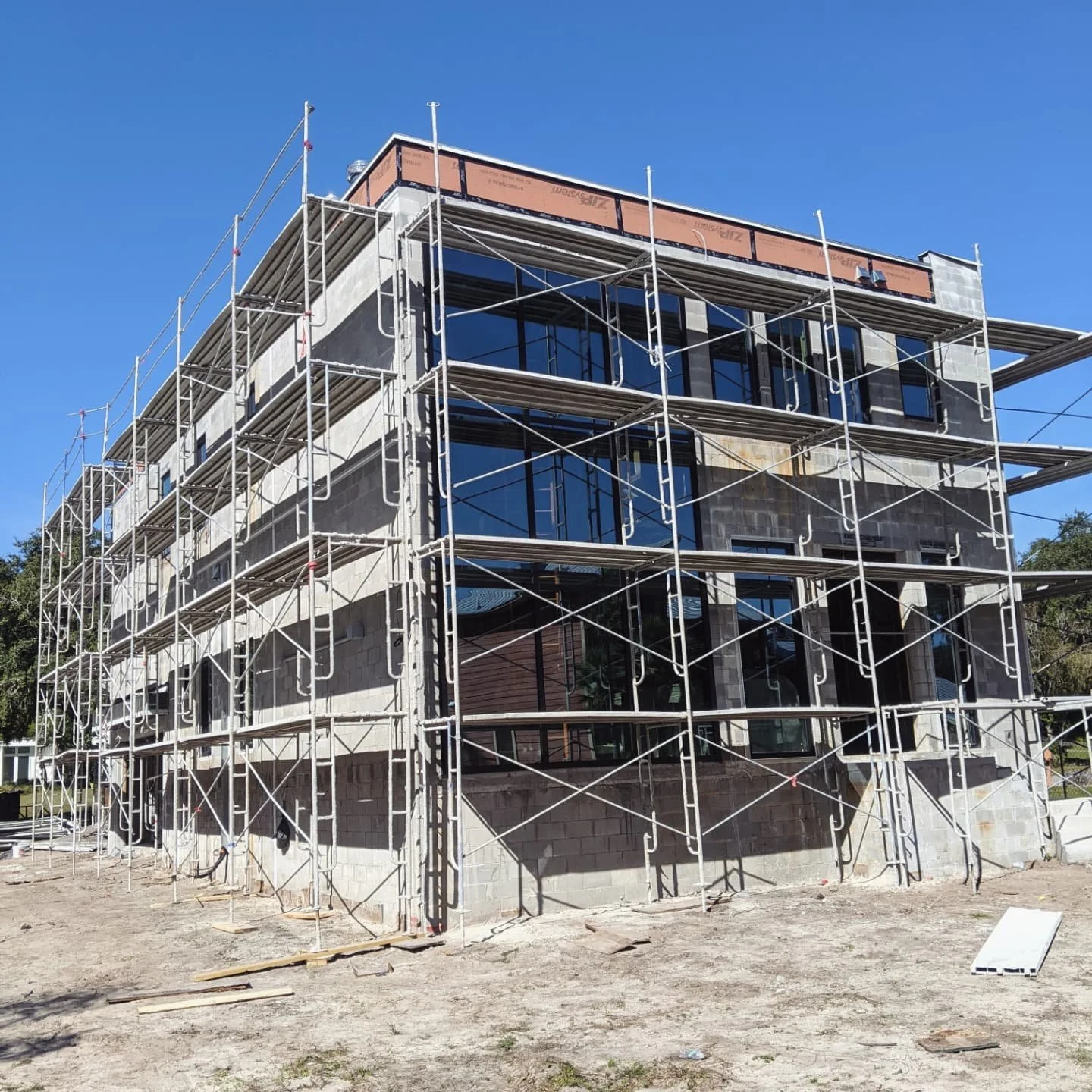 Officially ready for a beautiful Stucco finish.