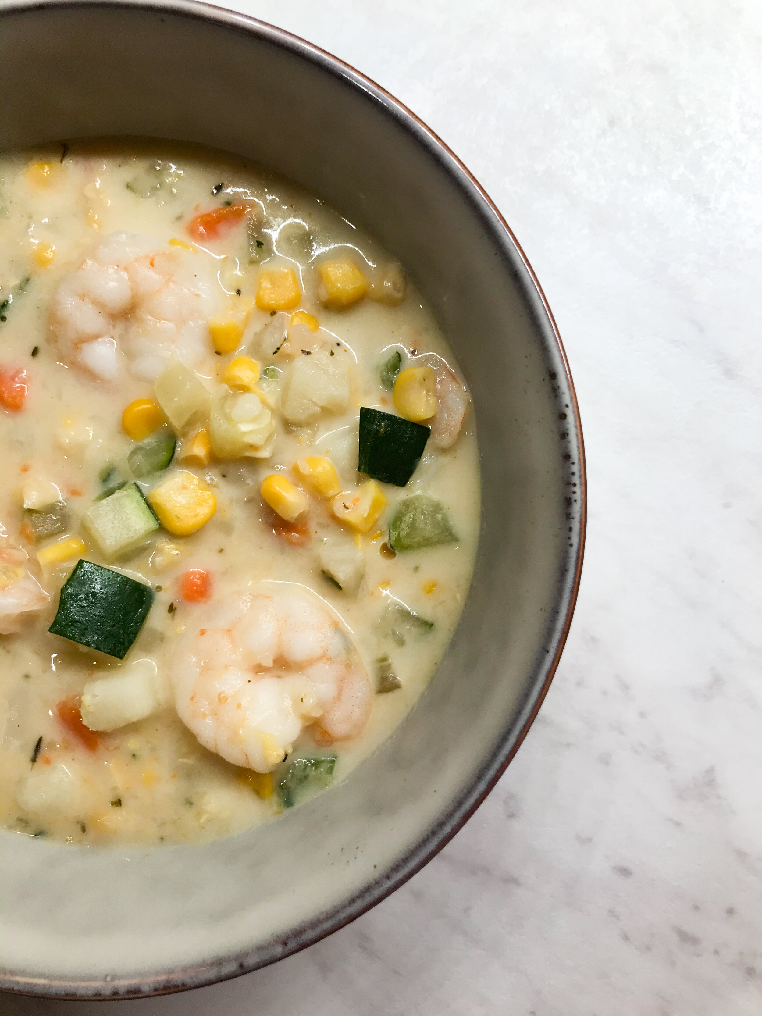 Corn and Shrimp Chowder