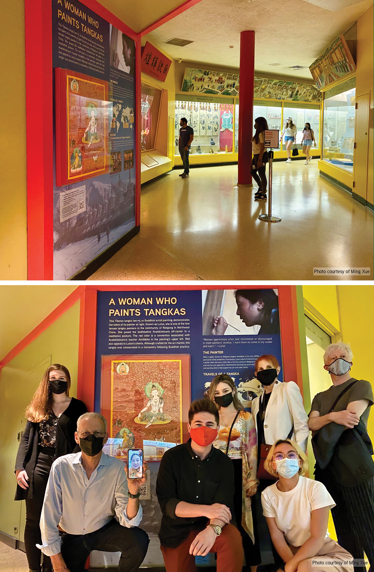 2021 Project of the AMNH/Columbia University Museum Anthropology Program, exhibition graphic design for print and web and production/installation coordination