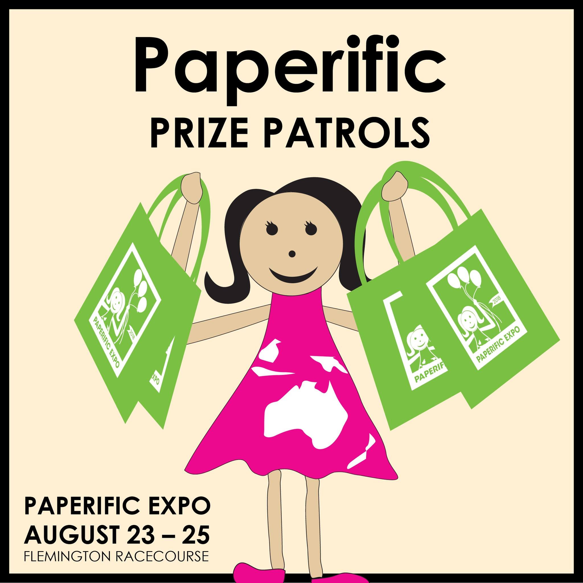 Our famous Paperific Prize Patrol will be back again at Paperific 2024 with some great crafty prize bags to be won! How do you win you may ask? You just have to be in the right place at the right time with a smile on your face. It also helps if you a