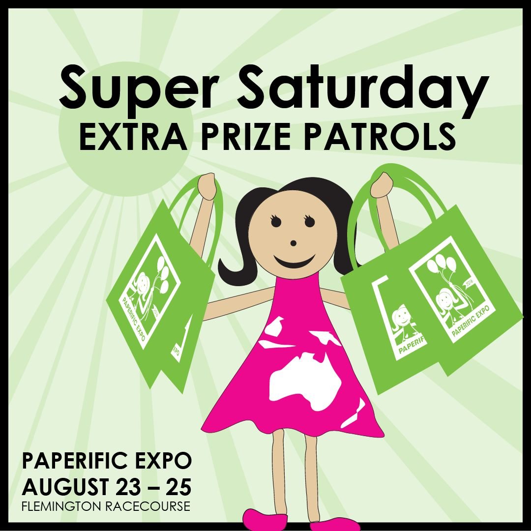 It's Super Saturday! We can't wait to see everyone today at Paperific 2024 for more Mini Classes, Make &amp; Takes and prize patrols draws and not to forget amazing shopping. 

Just a reminder to avoid Epsom Road entry due to the 4x4 show parking at 