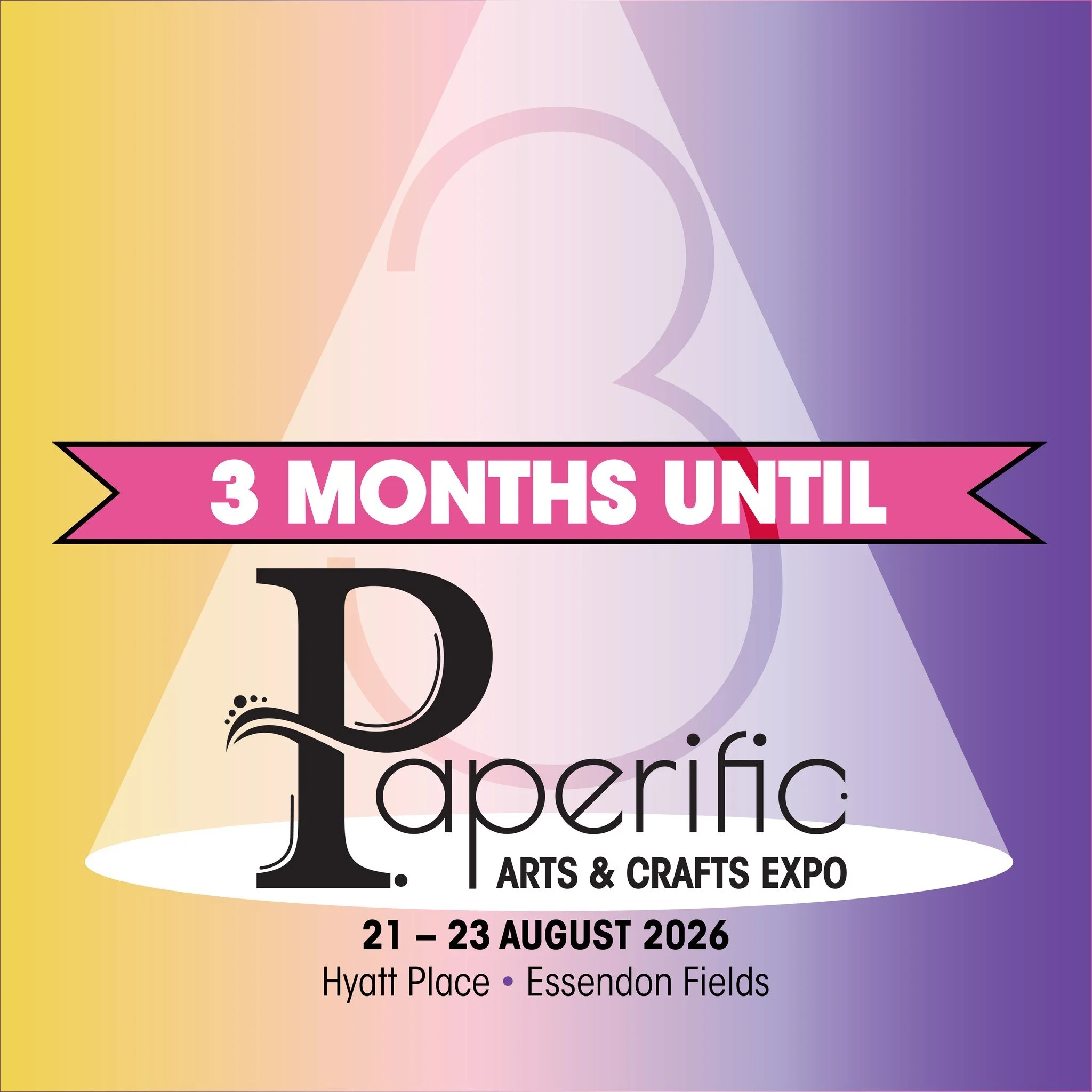 ✂️✨ Three Months to Go! ✨✂️
The countdown is officially ON &mdash; only 3 months until the Paperific Arts &amp; Crafts Expo at Hyatt Place Essendon Fields!

Behind the scenes, our team is buzzing with excitement as we piece together another fantastic