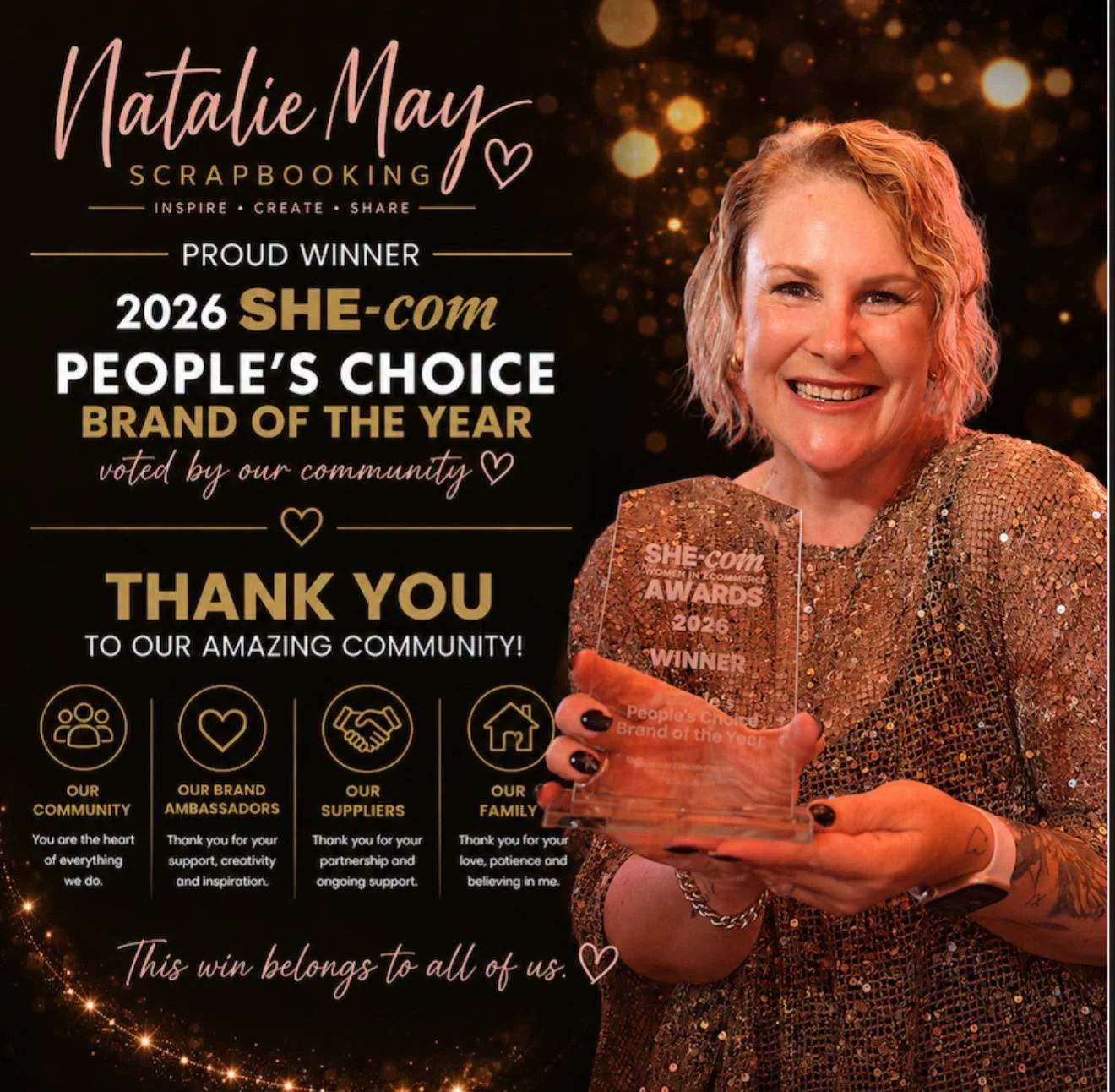 Natalie May is back at Paperific Arts &amp; Crafts Expo &mdash; and we couldn&rsquo;t be more excited! 

Our very own amazing and talented designer + artist is returning to the expo with her signature creativity, colour and flair.

Fresh off winning 