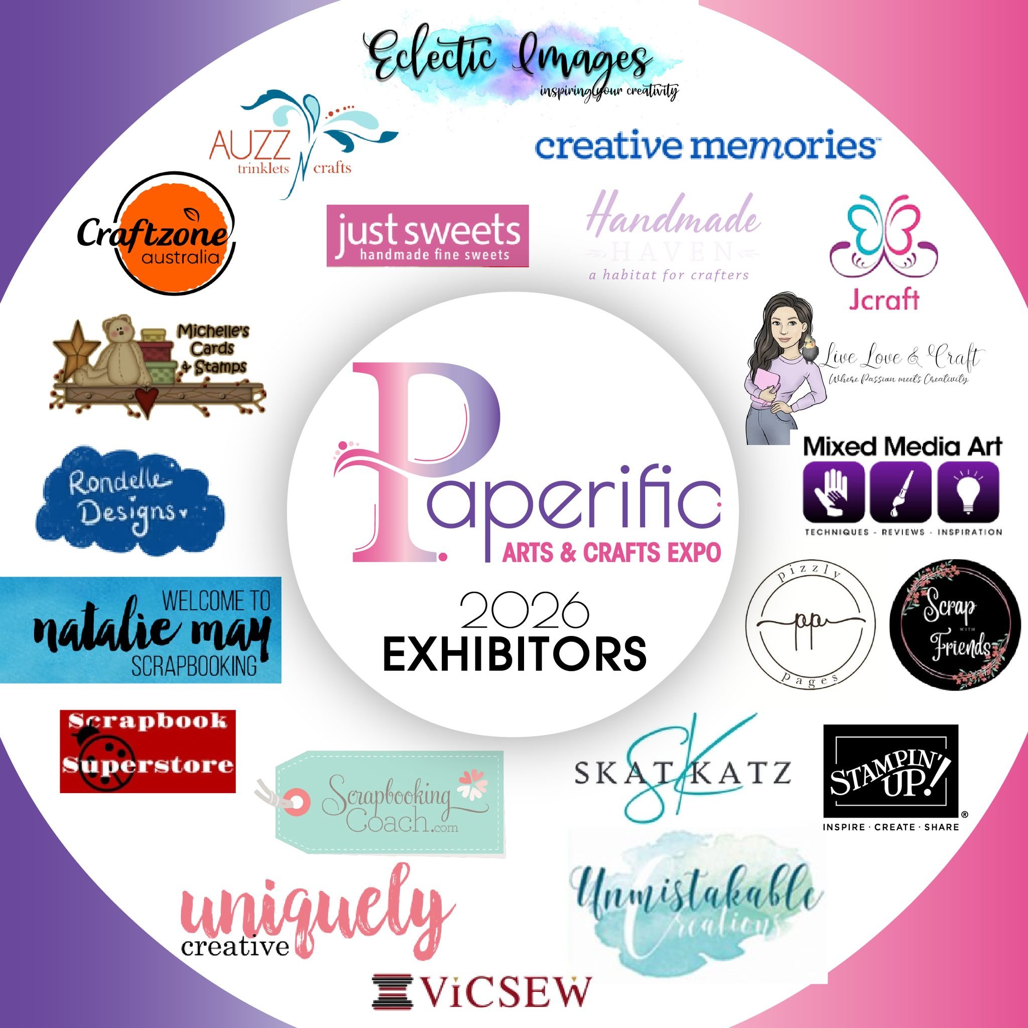 We are excited to announce our well curated Paperific Arts &amp; Crafts Exhibitors for 2026. We may even have a few more to come.......you never know.

Some of our favourites are off on adventures, semi retiring, travelling or have already committed 