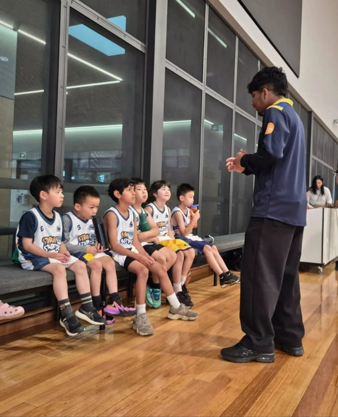Our Storm Starters have gotten off to a great start on their basketball journey! #stormproud #stormstarters