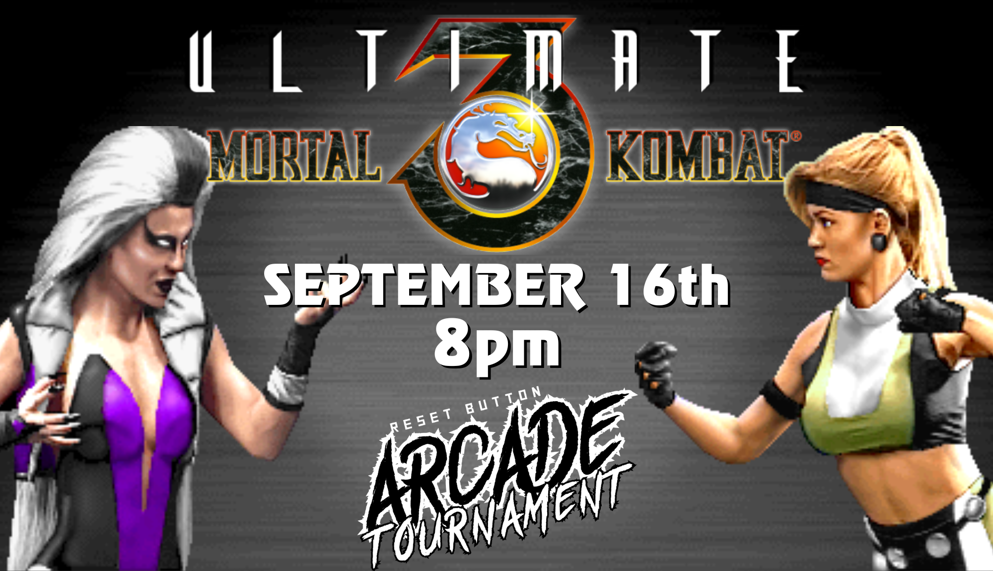 Ultimate Mortal Kombat 3 Tournament — Reset Button Arcade