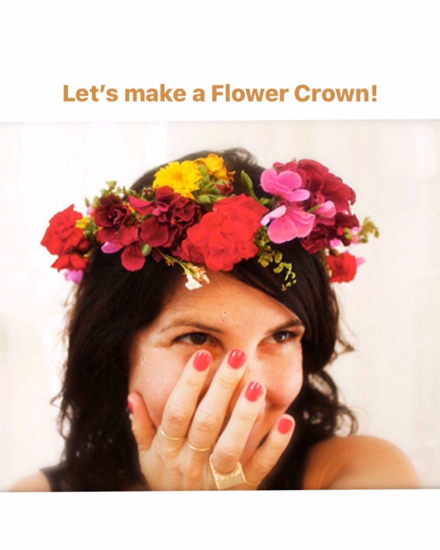 ::MAY DAY::
I love the first day of May ~ it is Beltane, the beloved ritual of celebrating the pleasures of Spring &amp; the delights of Summer to come, {it&rsquo;s also the month I was born! ♉️}
Every year I like to share this flower crown how-to as