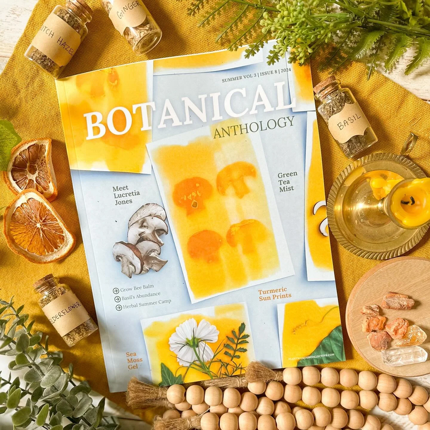 ::SUMMER VIBES:: 
As the weather heats up we tend to wear less and show more summer skin ~ keep it glowing with a homemade scrub!
I wrote a simple how-to recipe for one of my favorite herbal publications
Botanical Anthology. 
You can read the recipe 