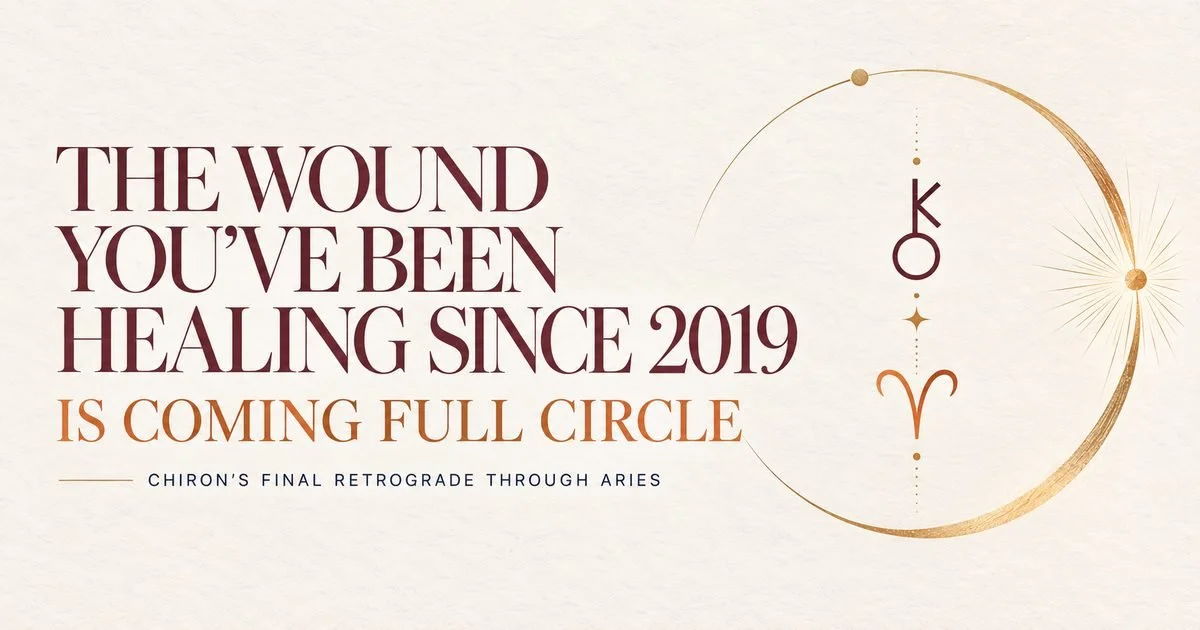 Chiron in Aries healing cycle