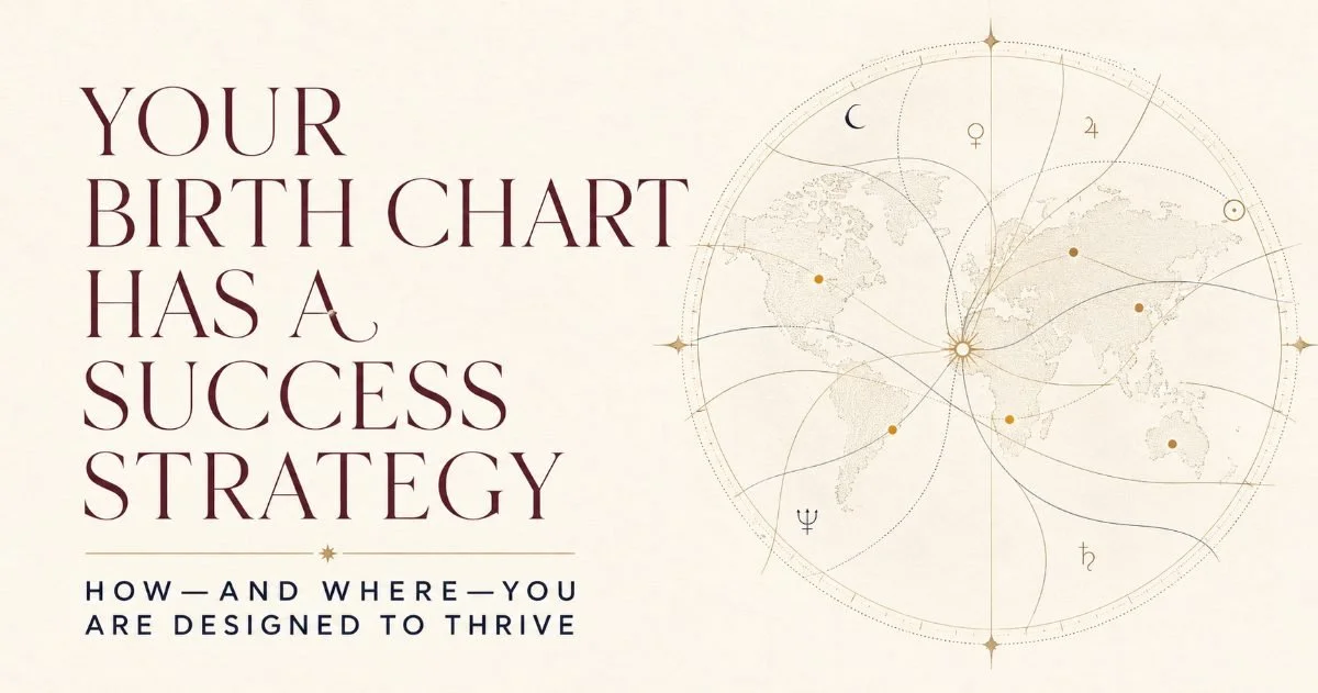 Your birth chart success strategy with astrocartography