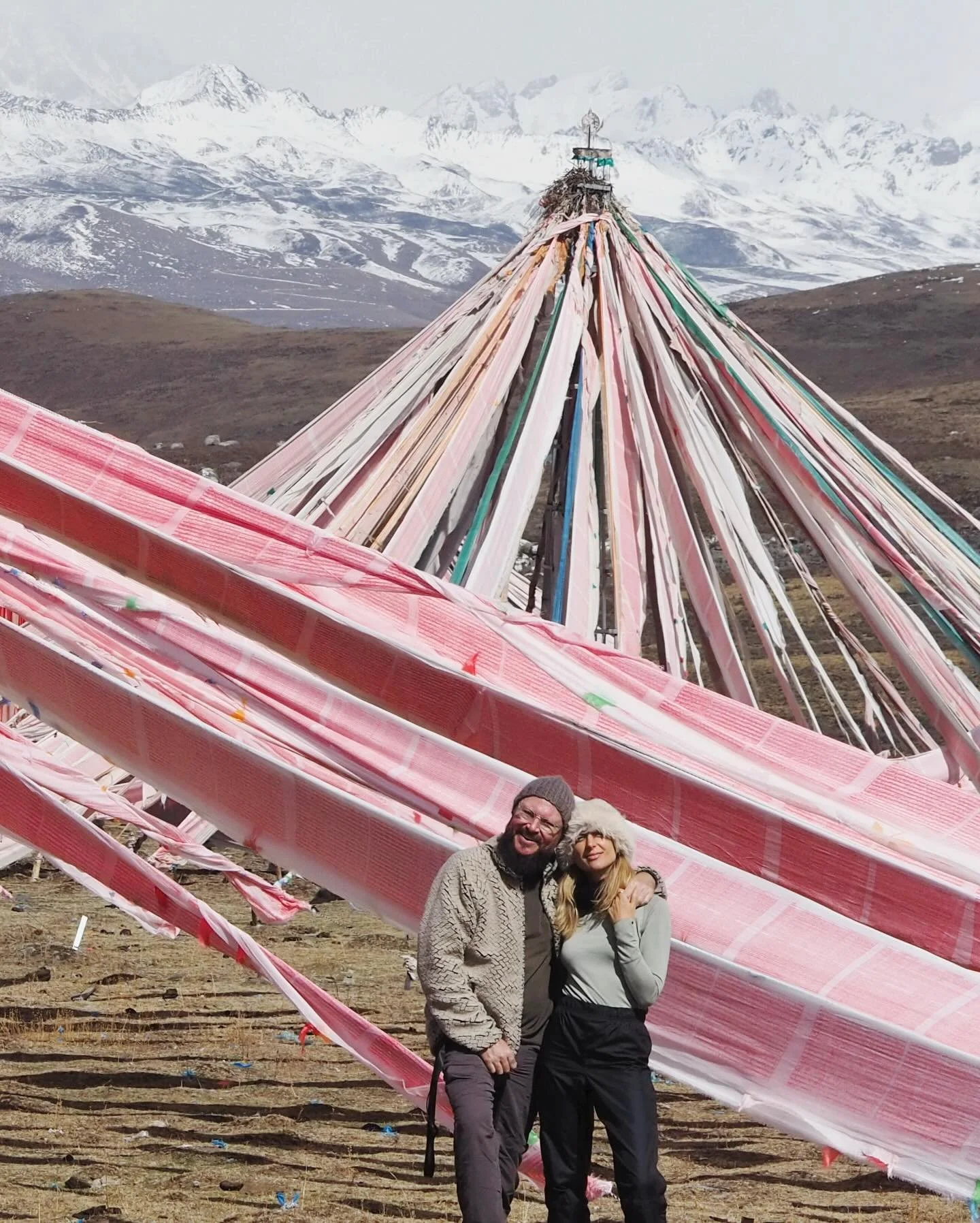Travelling the Kham region of eastern Tibet, largely without a plan. Hiking at 4300m, staying with a nomadic yak herding family in the snow, sleeping in prayer rooms, standing beneath thousands of prayer flags and sending our own wishes out into the 