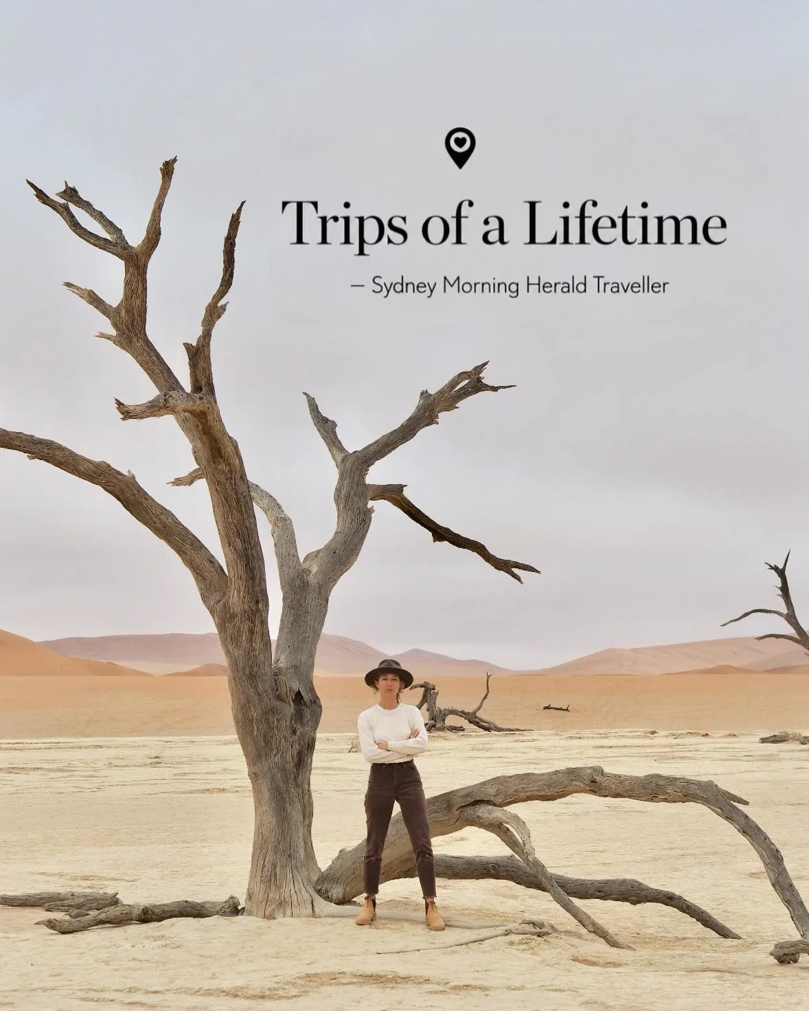 Trips of a Lifetime special issue out in today&rsquo;s @travellerau @sydneymorningherald. My chest still expands when I think of these couple of weeks on the road in Namibia, exploring the Skeleton Coast, one of the most powerful landscapes left on E