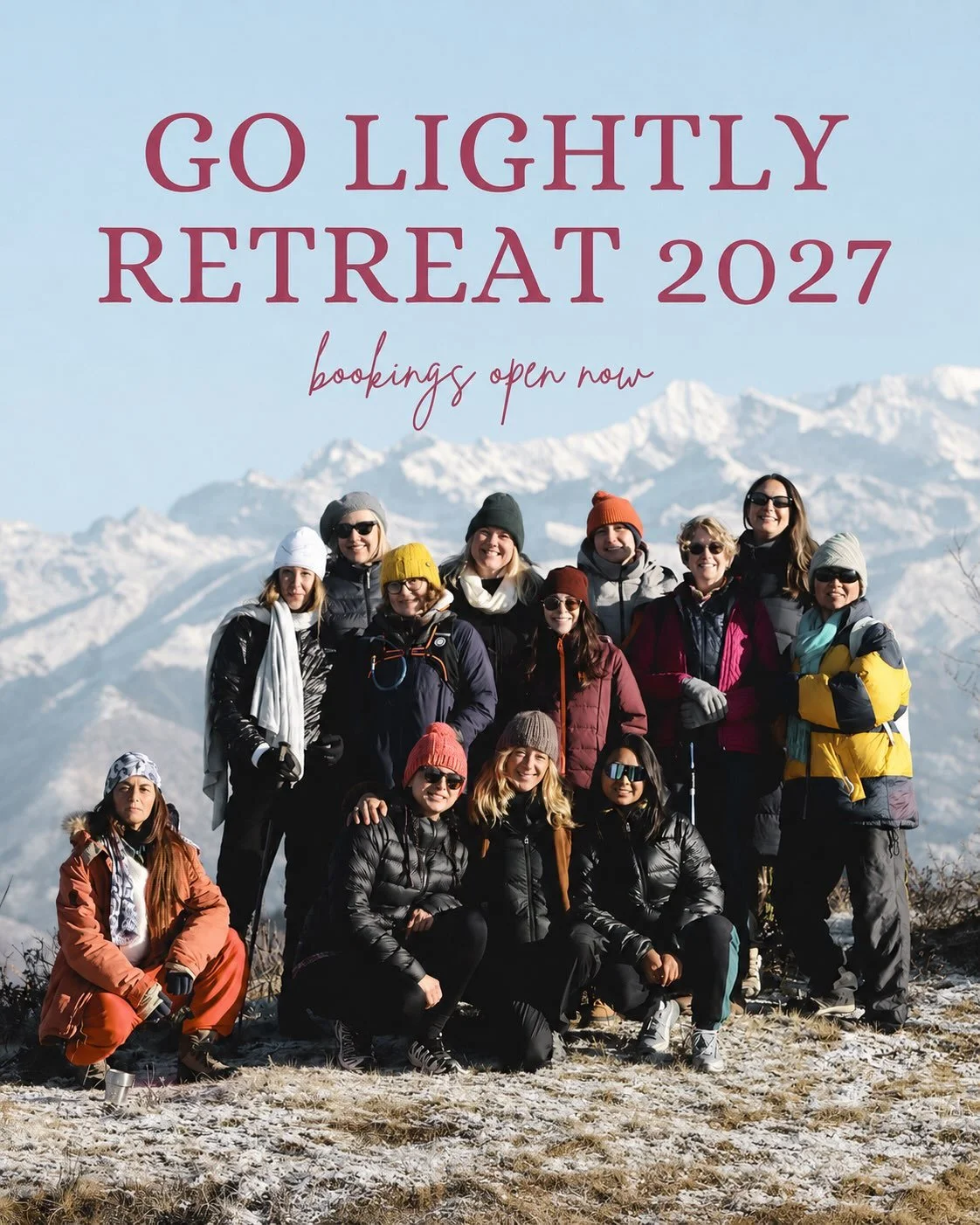 Bookings for next year&rsquo;s Go Lightly retreat at @happyhousenepal are now open, and I couldn&rsquo;t be more excited to return with another group of wonderful humans. Rather than hearing from me, I thought I&rsquo;d let a few of this year&rsquo;s