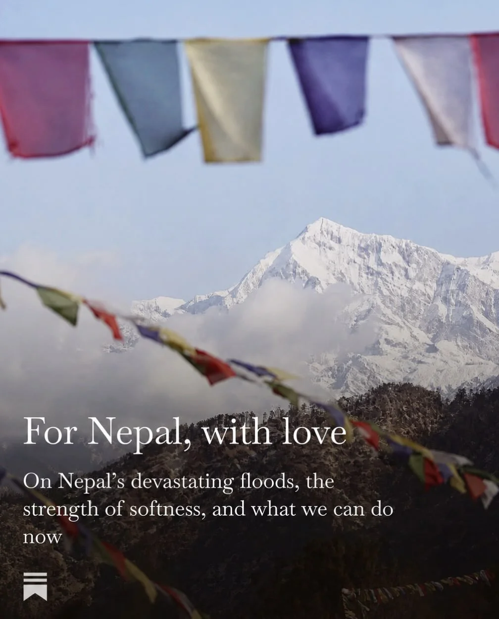 On the devastating floods, the bigger forces behind them, and what we can do to help now and on the long road ahead. Links to read and donate via my bio. With love for all those affected by this heart-wrenching tragedy &hearts;️