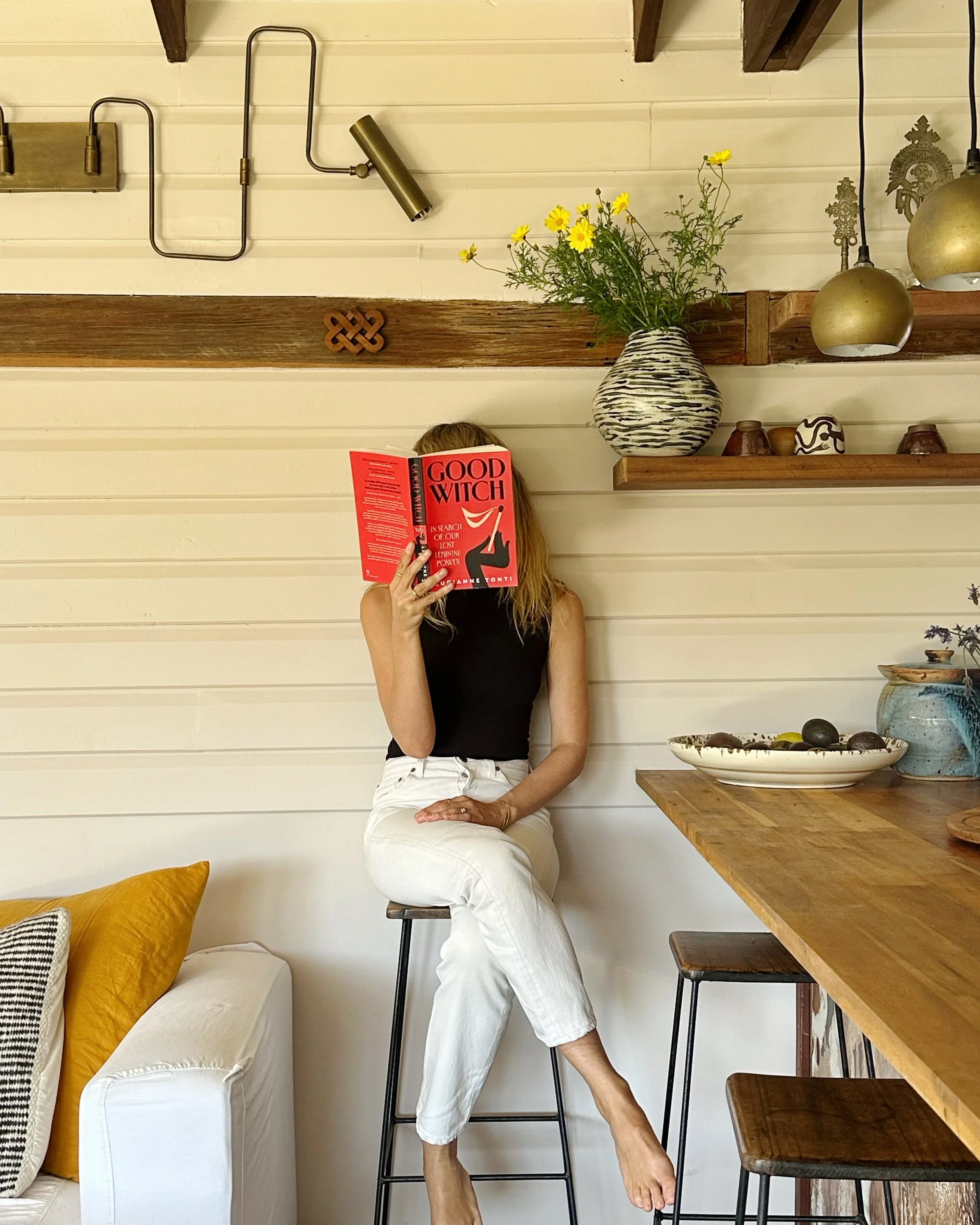 I devoured (and dog-eared, and underlined) Good Witch by @luciannetonti. I&rsquo;m working on a project closely aligned with many of its core ideas, especially how profoundly we&rsquo;ve become disconnected from the interconnectedness of all things, 