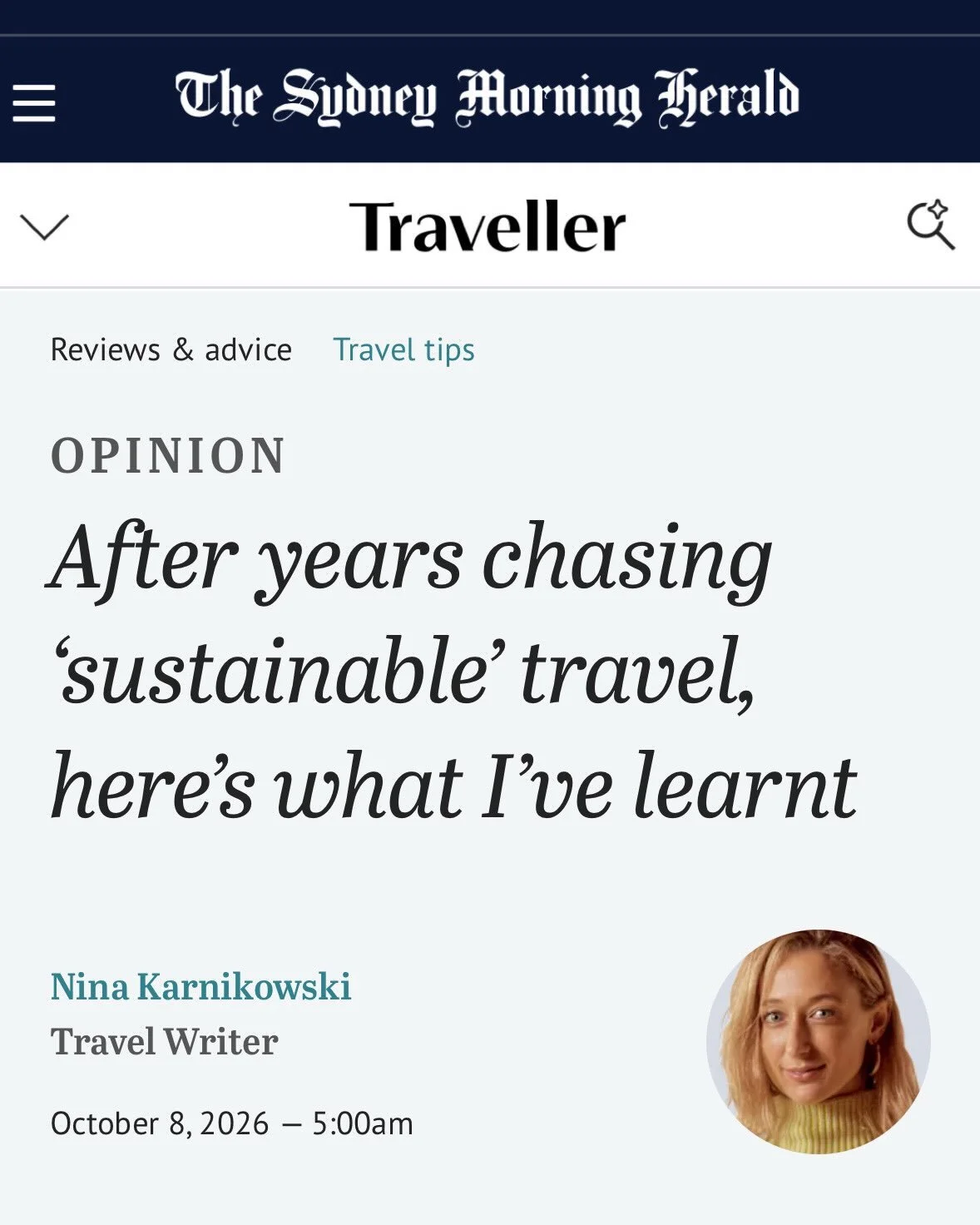 After years of writing and thinking about how to travel more responsibly, I&rsquo;ve come to believe we&rsquo;re sometimes focusing on the wrong stuff when it comes to &lsquo;sustainable&rsquo; travel.
Of course, you could argue that the most sustain