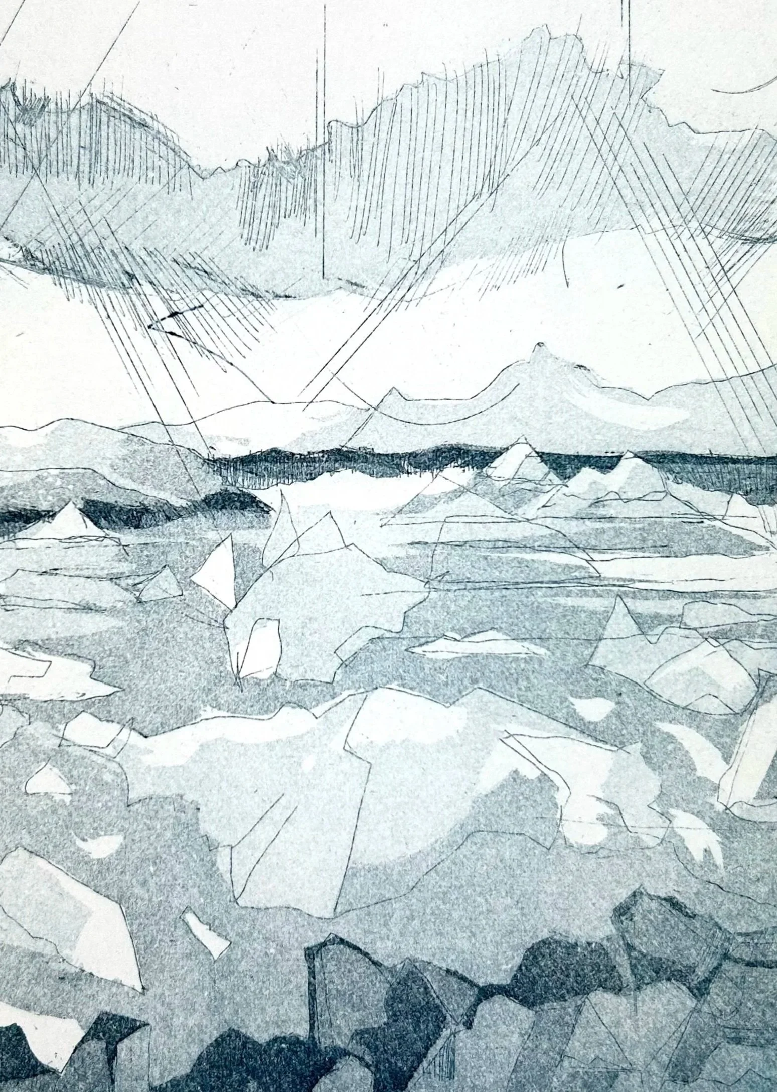 Iceland (aquatint)