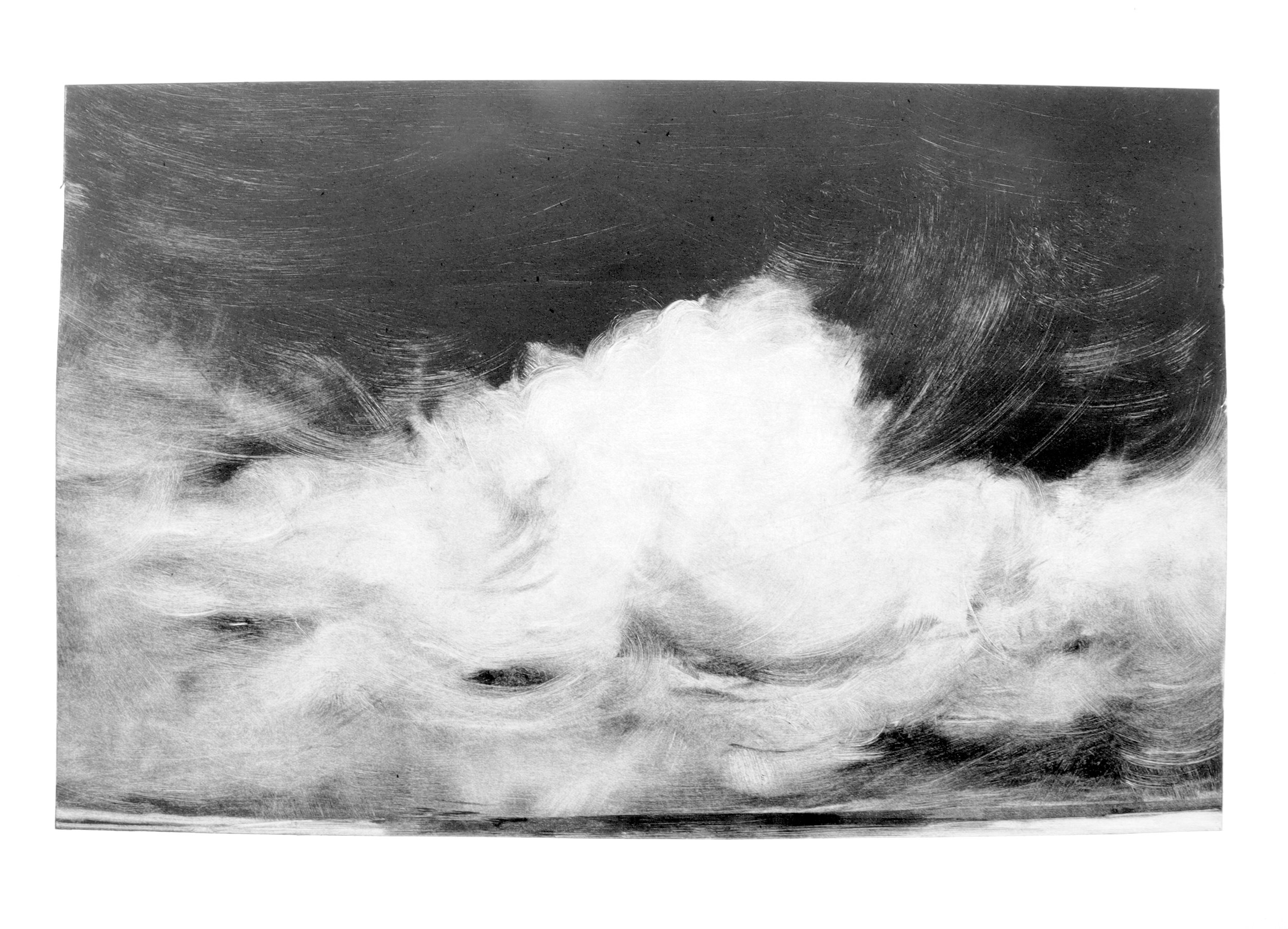 Coln Point (monoprint)