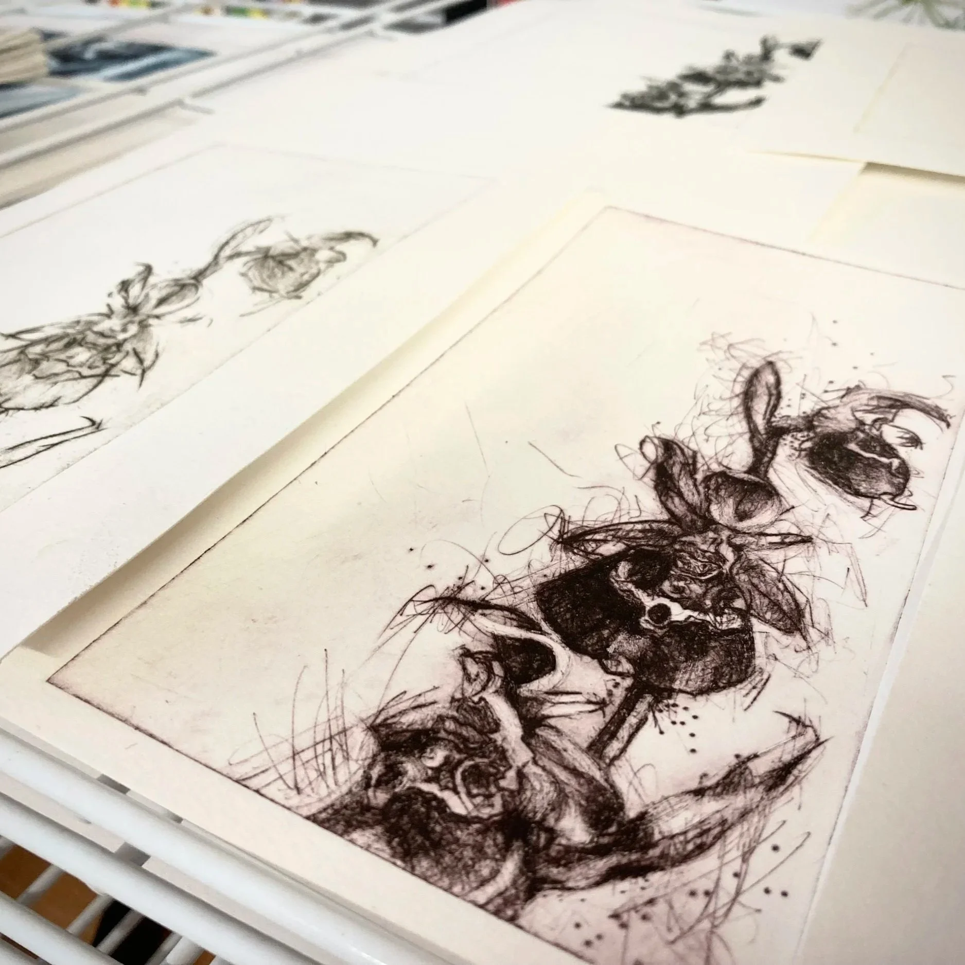 Introduction to Drypoint (Intaglio) Printmaking (botanical Inspired) | 4th April | 10am - 3:30pm
