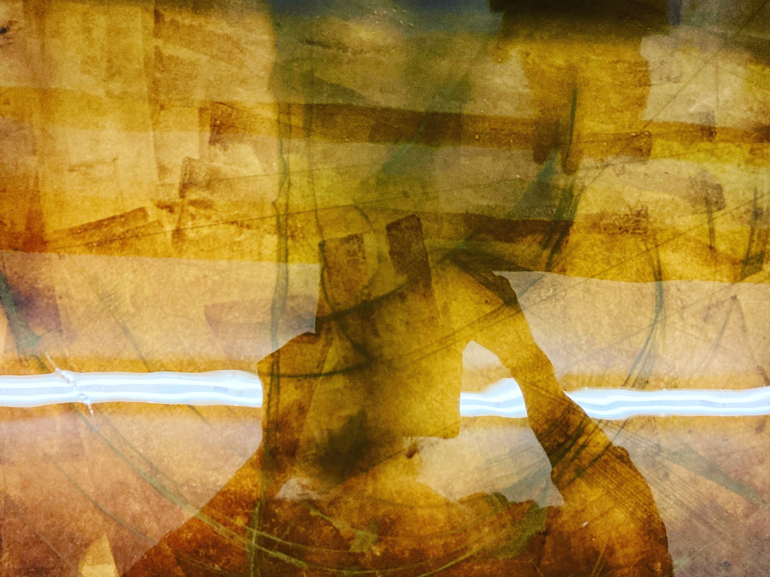 Colne Point (steel etch in process)